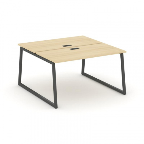 Style Project Рабочая станция 2-х сторон. SN-4T1.DRS-013 Акация Лорка/Металл Антрацит/Заглушка Пласт фото 28