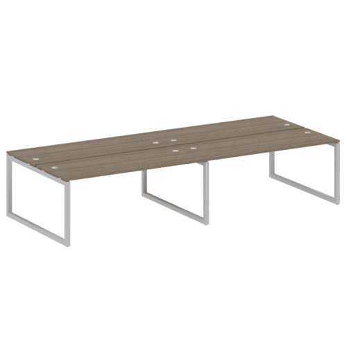 Бенч-система на 4 места на О-обр. м/к Metal System Quattro 50БО.СМ-4.5 