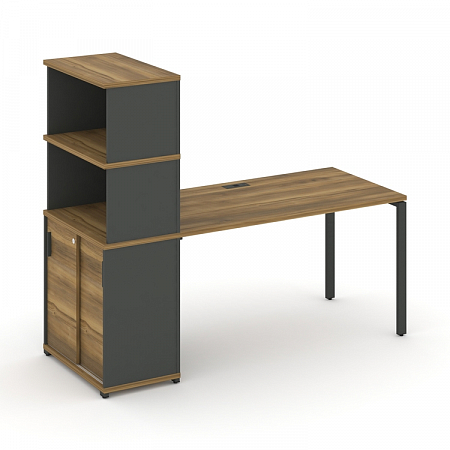 Стол офисный с опорным шкафом-купе Concept CN.SP-242