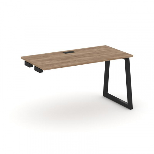 Style Project Стол-приставка к опор. элем. SN-5T1.OPRS-023 Акация Лорка/Металл Антрацит/Заглушка Пла фото 5