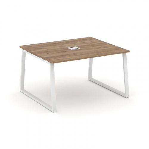 Style Project Стол переговорный SN-6T1.SPRG-034 Акация Лорка/Металл Антрацит/Заглушка Металл Антраци фото 12