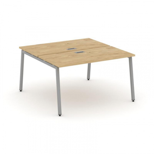 Style Project Рабочая станция 2-х сторон. SN-4A.DRS-021 Дуб Наварра/Металл Белый 980*1632*750 фото 3