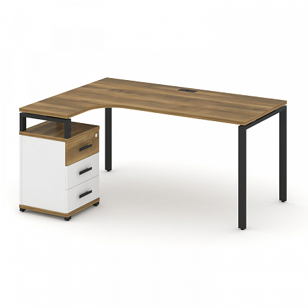 Стол эргономичный с опорной тумбой Concept CN.SA-307(L)