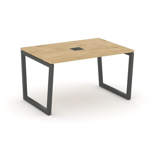 Style Project Стол переговорный SN-5T2.SPRG-001 Акация Лорка/Металл Антрацит/Заглушка Металл Антраци фото 22