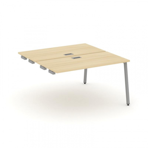 Style Project Стол-приставка к опор. элем. SN-4A.DPRS-014 Тиквуд Светлый/Металл Белый 1580*1432*750 фото 13