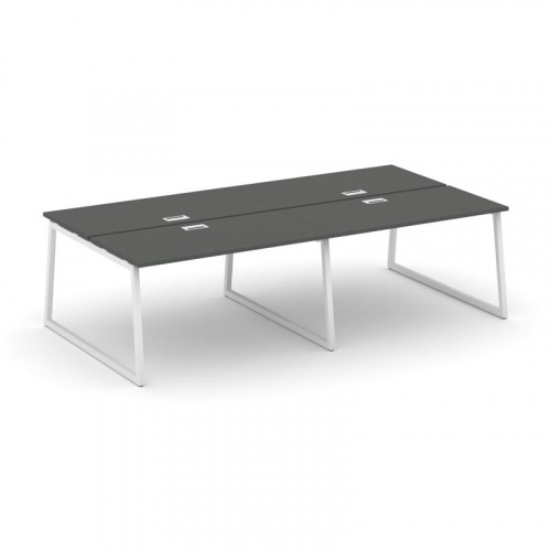 Style Project Рабочая станция 2-х сторон. SN-4T1.DRS-043 Акация Лорка/Металл Антрацит/Заглушка Пласт фото 24