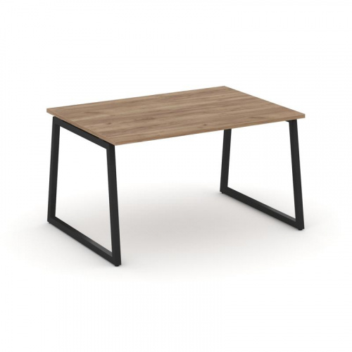 Style Project Стол переговорный SN-4T1.SPRG-003.3 Акация Лорка/Металл Антрацит 1380*980*750 фото 5