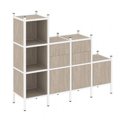 Стеллаж офисный прямой Loft VR.L-17 фото 2 Стеллаж офисный прямой Loft VR.L-17 фото 2