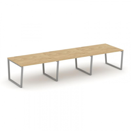 Style Project Стол переговорный SN-6T2.SPRG-054.3 Акация Лорка/Металл Антрацит 4740*1180*750 фото 2