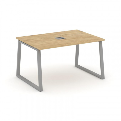 Style Project Стол переговорный SN-6T1.SPRG-001 Акация Лорка/Металл Антрацит/Заглушка Металл Антраци фото 3