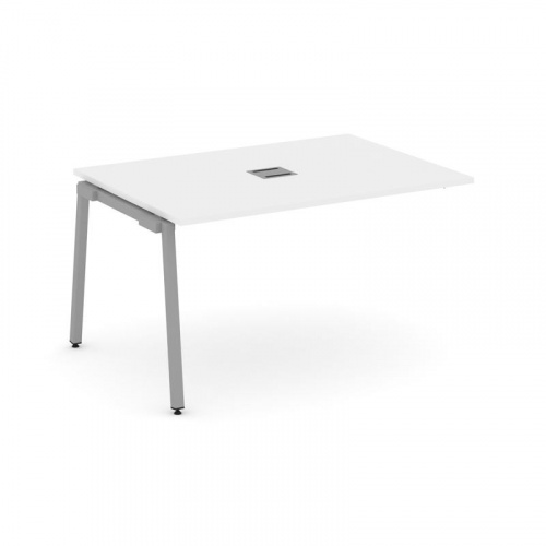 Style Project Проходной наб. элем. перег. стола SN-4A.NSPRG-004 Антрацит/Металл Белый 1580*980*750 фото 14