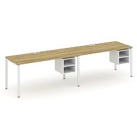 Бенч-система на 2 места с подвесными тумбами Concept CN.ORS-108