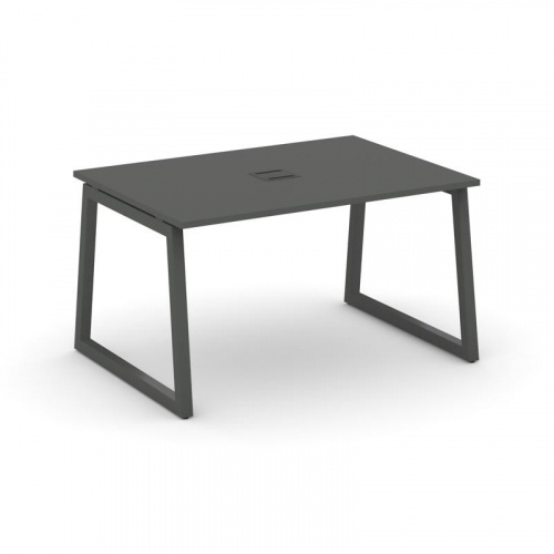 Style Project Стол переговорный SN-5T1.SPRG-001 Акация Лорка/Металл Антрацит/Заглушка Металл Антраци фото 27