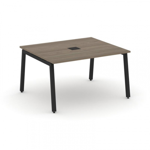 Style Project Стол переговорный SN-5A.SPRG-032 Акация Лорка/Металл Белый 1180*1180*750 фото 8