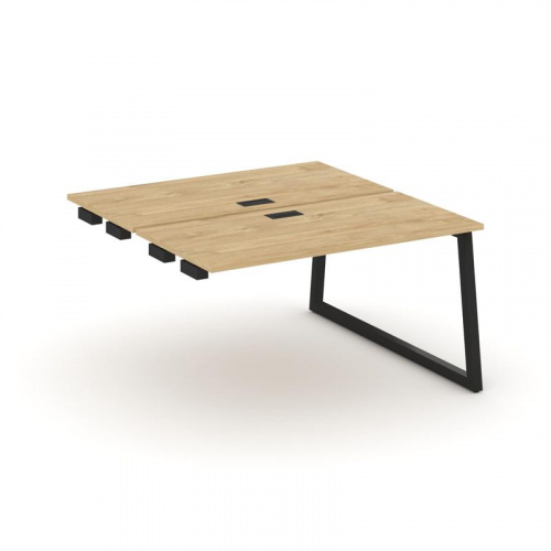 Style Project Стол-приставка к опор. элем. SN-5T1.DPRS-012 Акация Лорка/Металл Антрацит/Заглушка Пла