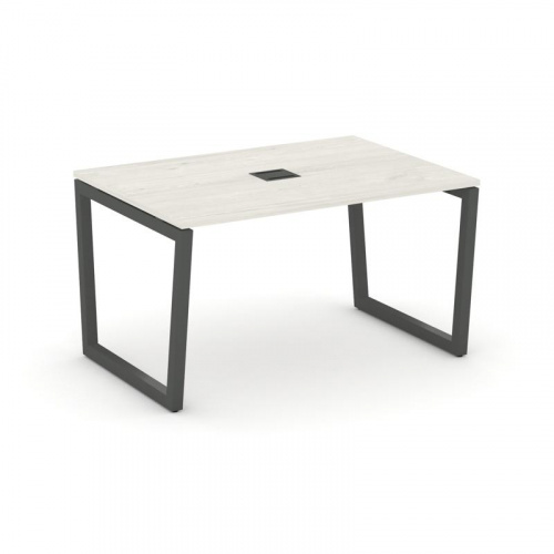 Style Project Стол переговорный SN-5T2.SPRG-001 Акация Лорка/Металл Антрацит/Заглушка Металл Антраци фото 24