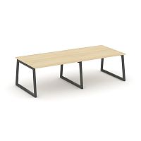 Style Project Стол переговорный SN-5T1.SPRG-044.3 Акация Лорка/Металл Антрацит 3160*1180*750