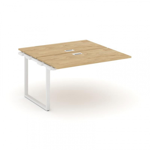 Style Project Проходной наб. элем. SN-6O.DNRS-013 Тиквуд Светлый/Металл Белый 1380*1432*750 фото 28