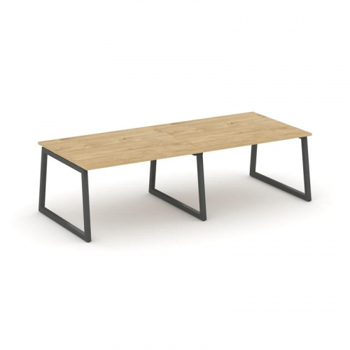 Style Project Стол переговорный SN-5T1.SPRG-043.3 Акация Лорка/Металл Антрацит 2760*1180*750 фото 8 Style Project Стол переговорный SN-5T1.SPRG-043.3 Акация Лорка/Металл Антрацит 2760*1180*750 фото 8