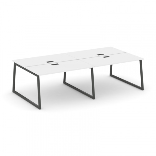 Style Project Рабочая станция 2-х сторон. SN-4T1.DRS-043 Акация Лорка/Металл Антрацит/Заглушка Пласт фото 13