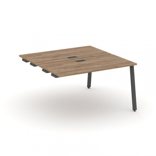 Style Project Стол-приставка к опор. элем. SN-6A.DPRS-003 Дуб Наварра/Металл Белый 1380*1232*750 фото 21