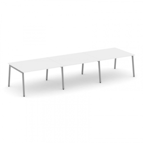 Style Project Стол переговорный SN-4A.SPRG-053.3 Акация Лорка/Металл Белый 4410*1180*750 фото 11