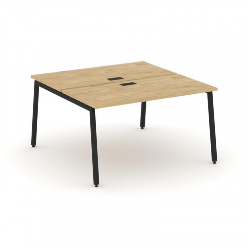 Style Project Рабочая станция 2-х сторон. SN-4A.DRS-021 Дуб Наварра/Металл Белый 980*1632*750 фото 11