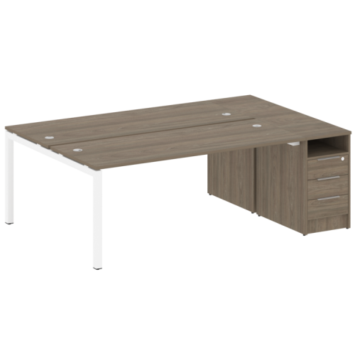 Бенч-система с тумбой на П-обр. м/к Metal System Quattro 50БП.РС-СТП-2.5 фото 2