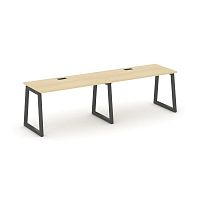 Style Project Рабочая станция 1 сторон. SN-5T1.ORS-013 Акация Лорка/Металл Антрацит/Заглушка Пластик