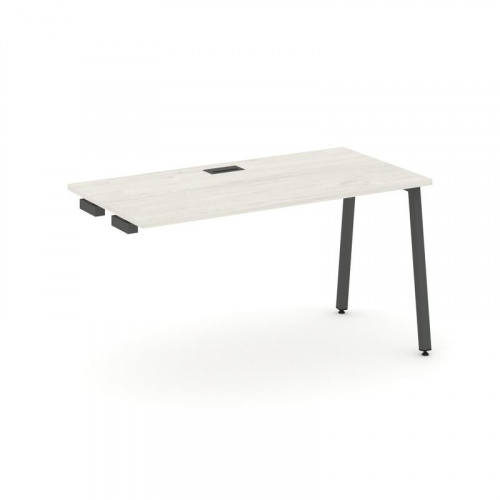 Style Project Стол-приставка к опор. элем. SN-4A.OPRS-013 Антрацит/Металл Белый 1380*700*750 фото 16