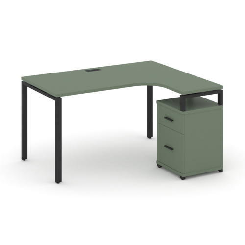 Стол эргономичный с опорной тумбой Concept CN.SA-308(R)