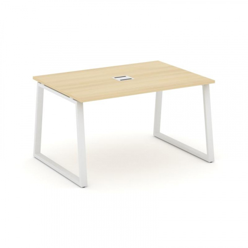 Style Project Стол переговорный SN-6T1.SPRG-001 Акация Лорка/Металл Антрацит/Заглушка Металл Антраци фото 22