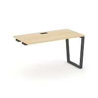 Style Project Стол-приставка к опор. элем. SN-6T2.OPRS-024 Акация Лорка/Металл Антрацит/Заглушка Пла