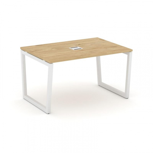 Style Project Стол переговорный SN-5T2.SPRG-001 Акация Лорка/Металл Антрацит/Заглушка Металл Антраци фото 3