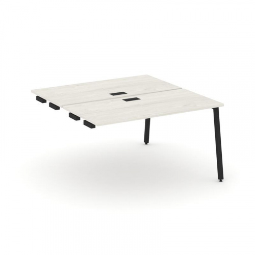 Style Project Стол-приставка к опор. элем. SN-4A.DPRS-014 Тиквуд Светлый/Металл Белый 1580*1432*750 фото 10