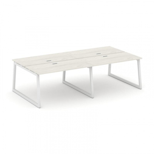 Style Project Рабочая станция 2-х сторон. SN-5T1.DRS-031 Акация Лорка/Металл Антрацит/Заглушка Пласт фото 12