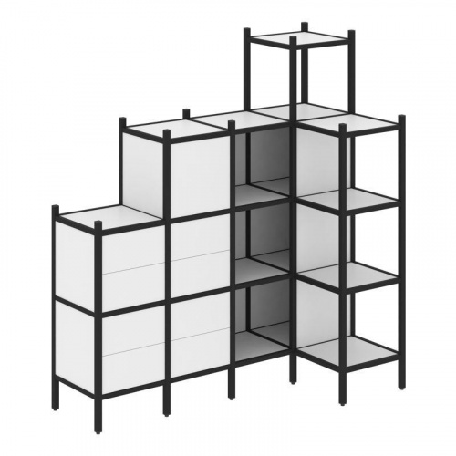 Стеллаж офисный угловой Loft VR.L-48 фото 8 Стеллаж офисный угловой Loft VR.L-48 фото 8