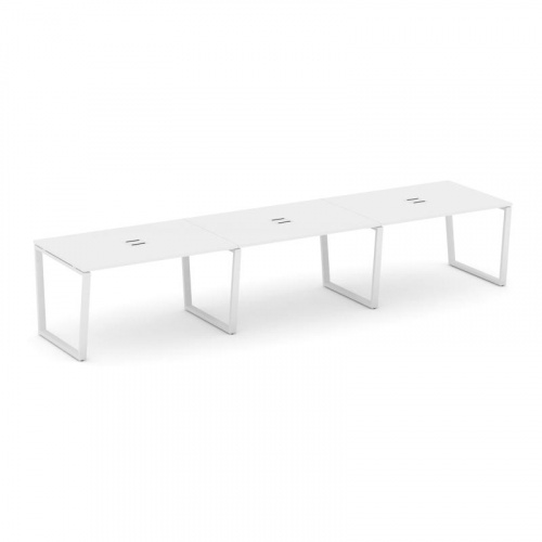 Style Project Стол переговорный SN-6T2.SPRG-021 Акация Лорка/Металл Антрацит/Заглушка Металл Антраци фото 17