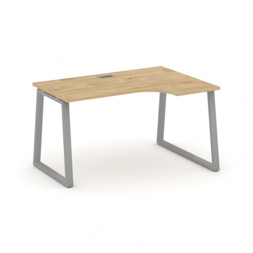 Style Project Стол рабочий эргоном. SN-6T1.SPA-022(R) Акация Лорка/Металл Антрацит/Заглушка Пластик фото 2 Style Project Стол рабочий эргоном. SN-6T1.SPA-022(R) Акация Лорка/Металл Антрацит/Заглушка Пластик фото 2