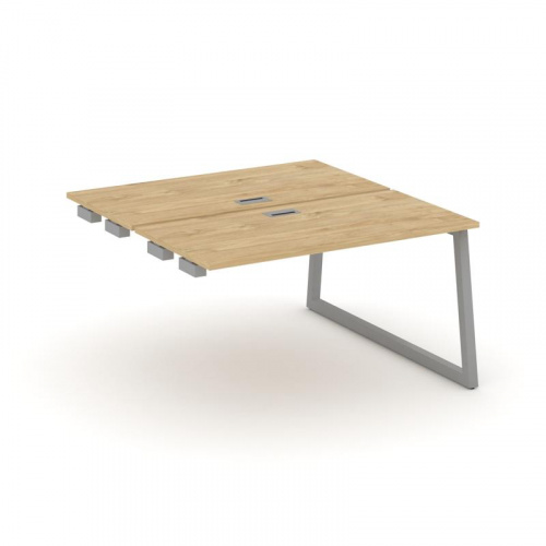 Style Project Стол-приставка к опор. элем. SN-5T1.DPRS-012 Акация Лорка/Металл Антрацит/Заглушка Пла фото 2