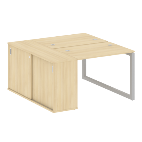 Бенч-система с шкафом-купе на О-обр. м/к Metal System Quattro 50БО.РС-СШК-1.1 фото 4