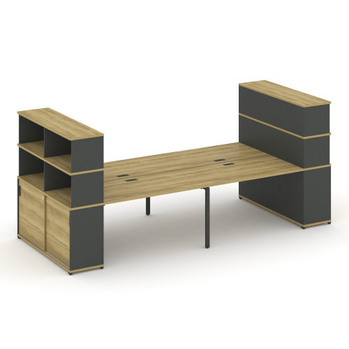 Бенч-система с опорными шкафами-купе Concept CN.DRS-287 фото 4