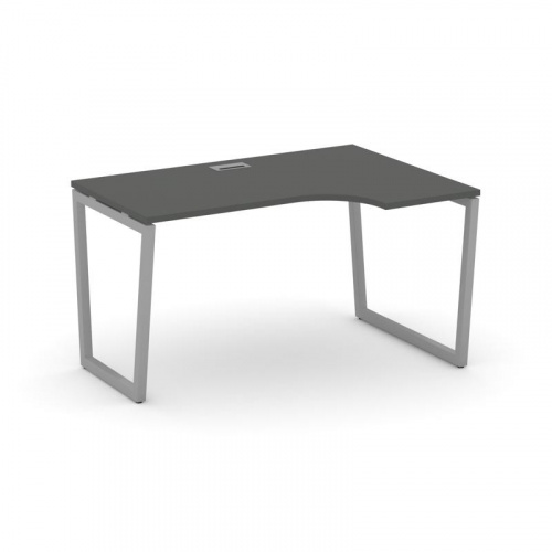 Style Project Стол рабочий эргоном. SN-4T2.SPA-002(R) Акация Лорка/Металл Антрацит/Заглушка Пластик фото 17