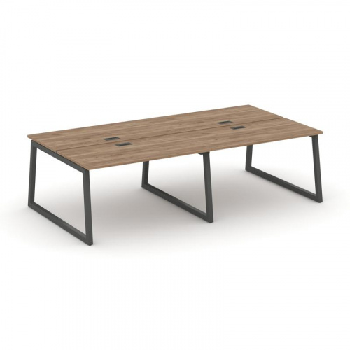 Style Project Рабочая станция 2-х сторон. SN-5T1.DRS-031 Акация Лорка/Металл Антрацит/Заглушка Пласт фото 23