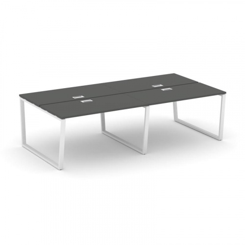 Style Project Рабочая станция 2-х сторон. SN-6T2.DRS-033 Акация Лорка/Металл Антрацит/Заглушка Пласт фото 19