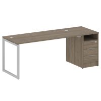 Бенч-система с тумбой на О-обр. м/к Metal System Quattro 40БО.РС-СТП-1.4